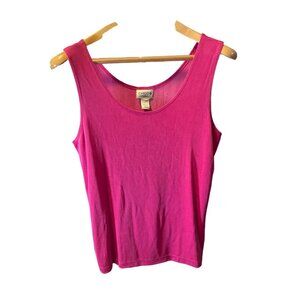 Chico's Travelers NWT Pink Sleeveless Deep Scoop Neck Top SZ Large